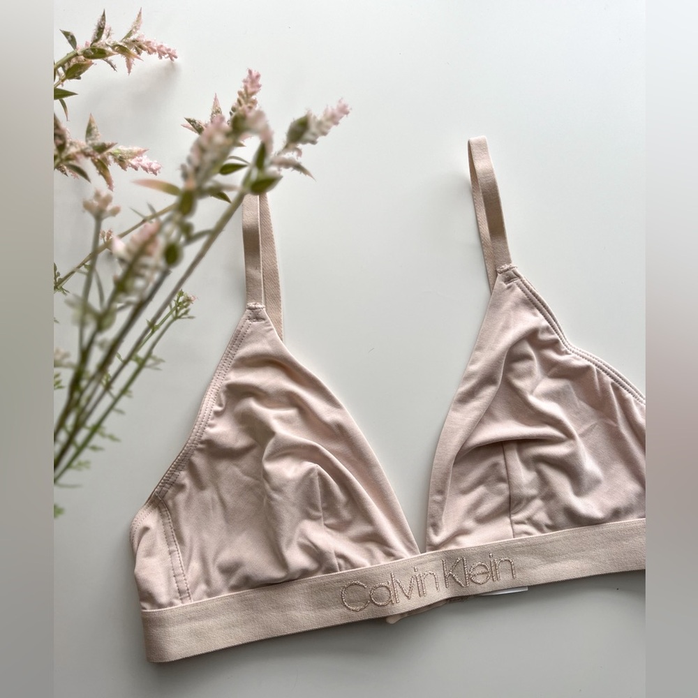 Calvin klein triangle bralette